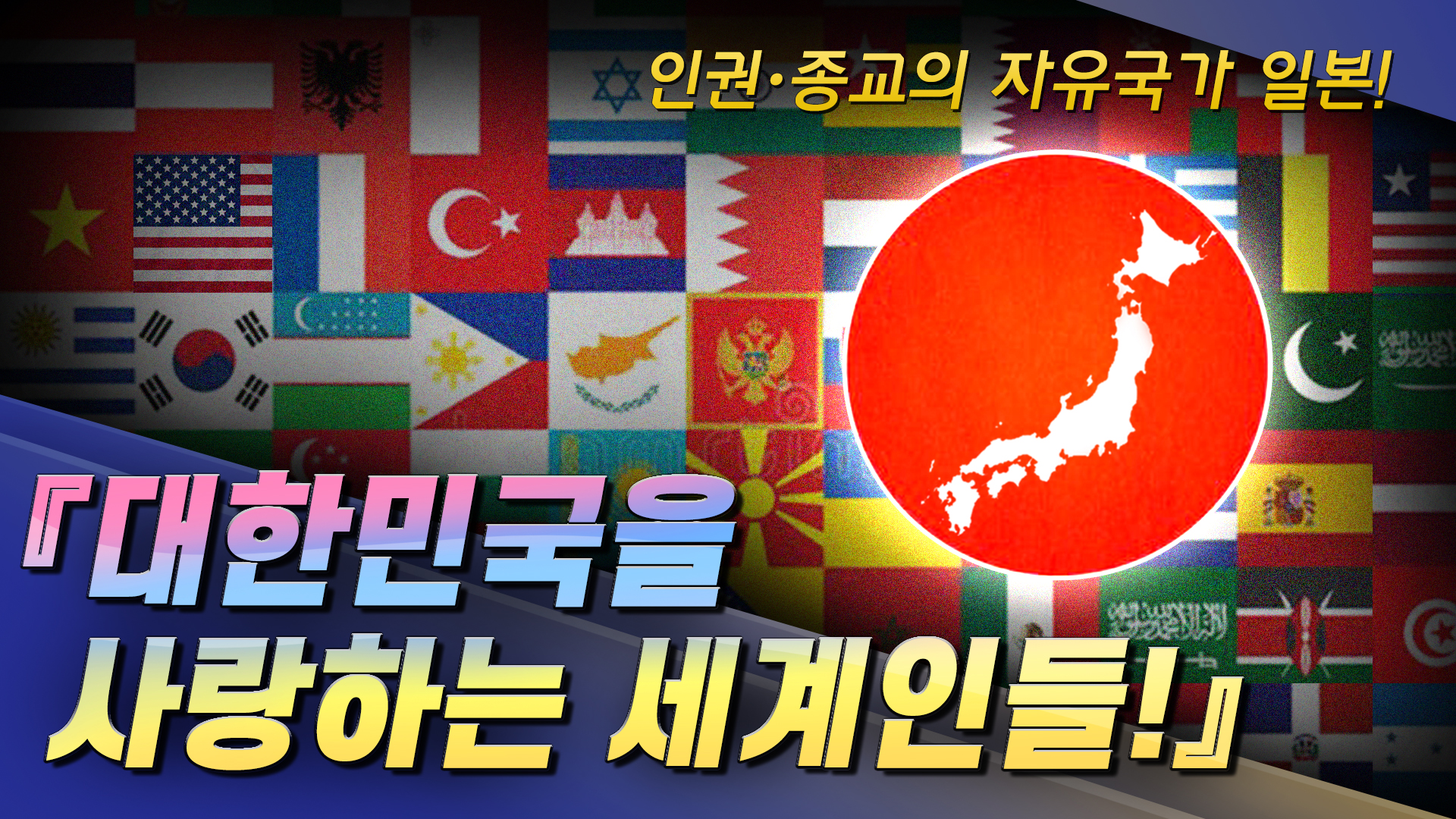 대한민국을 사랑하는 세계인들 영상 플레이 시작